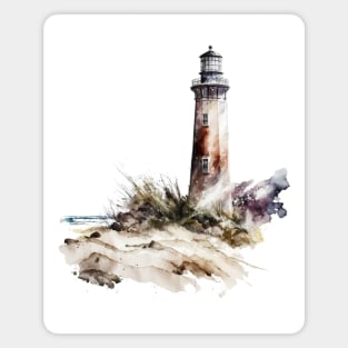 Lighthouse Watercolor - Original Artwork Magnet